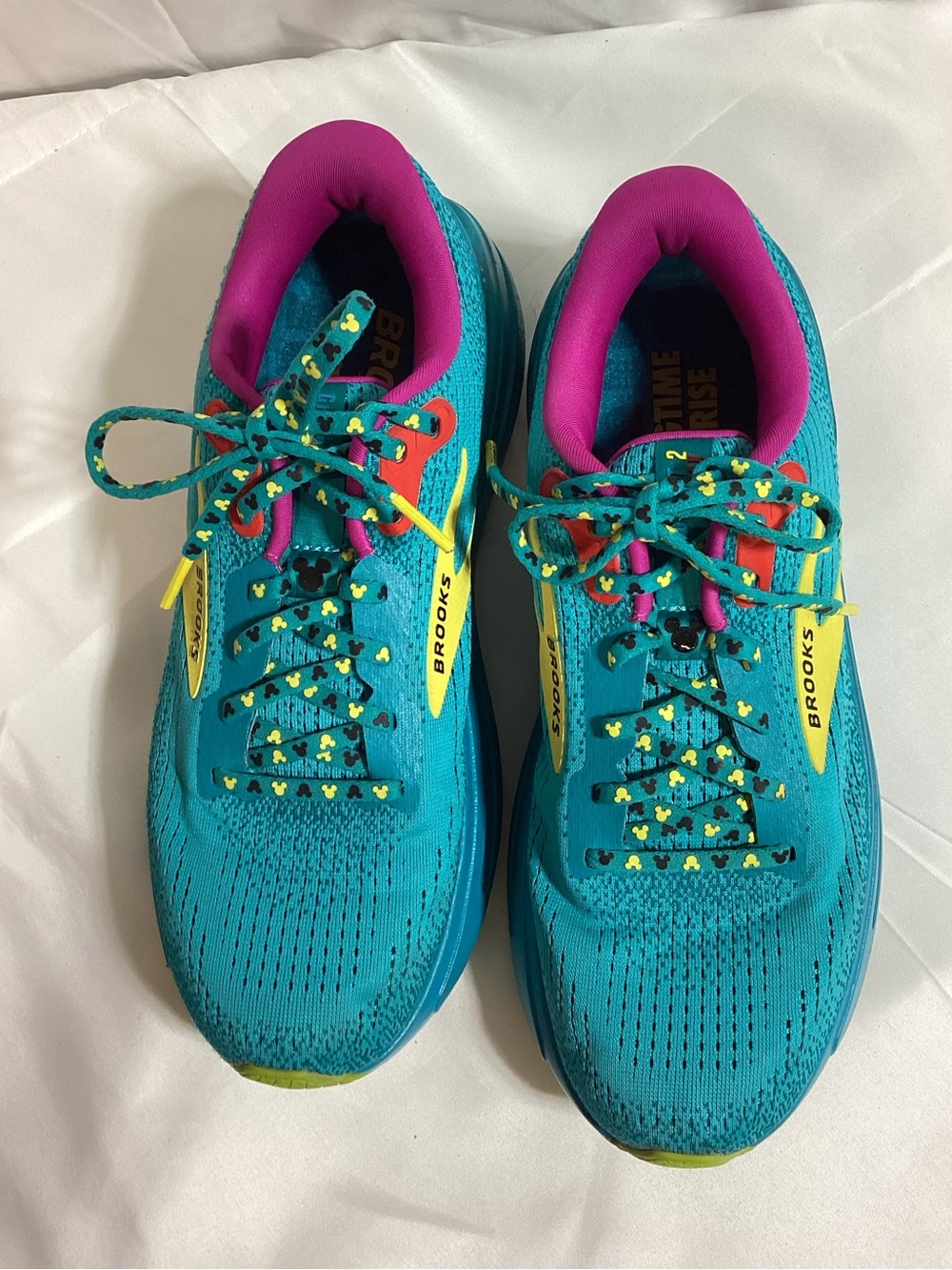Brooks Ghost Max 2 run Disney SS Women's Teal Running Shoes - Picture 5 of 10
